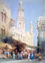 La Sharia El Gohargiyeh, El Cairo, siglo XIX