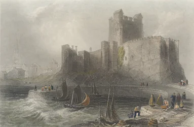 Vista del castillo de Carrickfergus