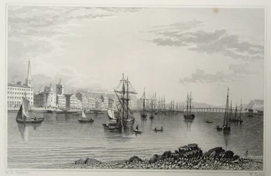 Waterford, Irlanda, grabado por W. Taylor