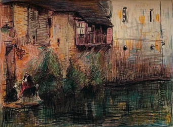 Escena del canal, Quimperle