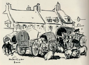 Montreuil-Sur-Mer, Francia, c. 1907