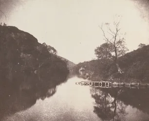 Muelle de Loch Katrine, escena de «La dama del lago»