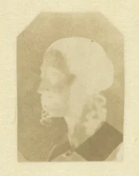 Retrato de la esposa de Talbot (Constance) o de su hermanastra (Caroline o Horatia)