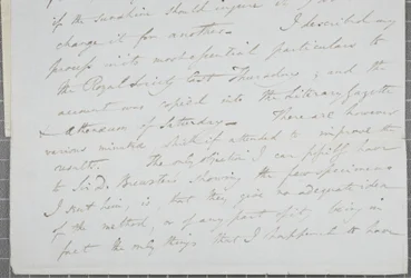 Carta firmada de William Henry Fox Talbot a James David Forbes, 1839