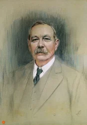 Retrato de Sir Arthur Conan Doyle