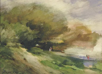 El paseo sombreado