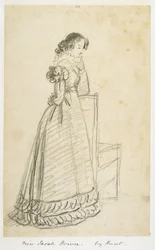 Señorita Sarah Bown, luego esposa de Sir Joseph Paxton