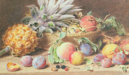 Naturaleza muerta con frutas