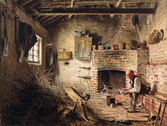 El desayuno de los leñadores, c.1832-1834