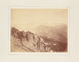 Vista panorámica de la cordillera Téton