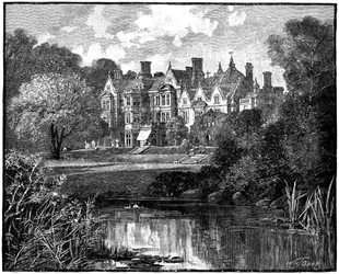 Casa Sandringham, Norfolk, 1900