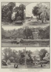 La casa y los terrenos del Duque de Buccleuch, comprados por la parroquia de Richmond