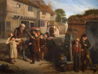 La ventana rota, 1855