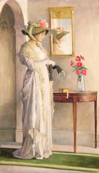 Un momento de reflexión, 1909
