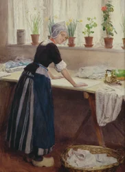 La lavandera, 1915