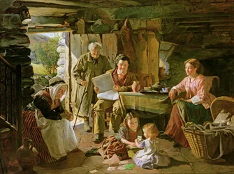 Interior de la casa de campo