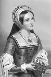 Catherine Parr 1512-1548, la sexta esposa del rey Enrique VIII, 1851