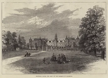 Casa Hatfield, la residencia del Marqués de Salisbury