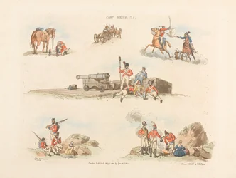 ¿Escenas de campamento?, 1803