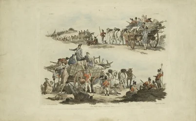 Escenas de campamento, 1803