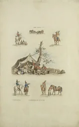 Escenas de campamento, 1803