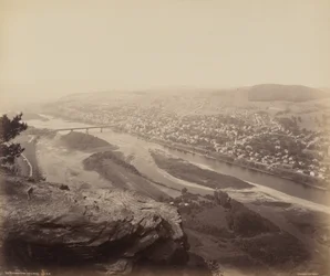 Towanda desde Table Rock,c. 1895 (foto)