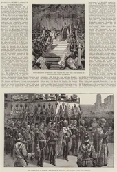 Matrimonio del difunto zar con la zarina