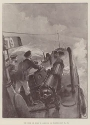 El Duque de York al mando del Torpedero No 79
