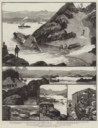 La expedición del Nilo, peligros y dificultades del paso del río