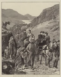 La Visita Real a Irlanda, el Príncipe y la Princesa de Gales en los Lagos de Killarney