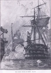 El ataque ruso a Sinope 1853 d.C.
