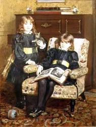 Retrato de May y Violet Craik