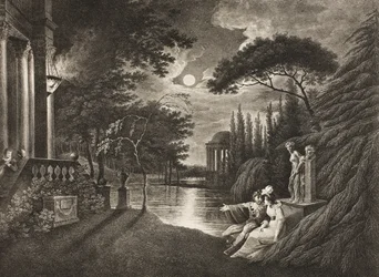 Belmont, Avenida a la Casa de Porcia, Acto IV, Escena I, de 