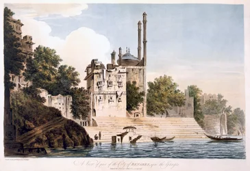 Benarés en el Ganges, 1787