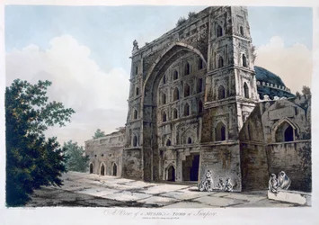 Mezquita en Jaunpur, 1786