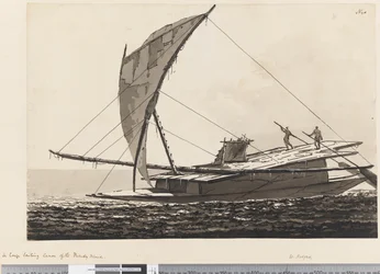 Página 20 Una gran canoa de vela de las Islas Amistosas