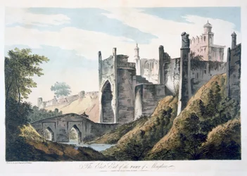 El extremo oriental del fuerte de Mongheer, 1787