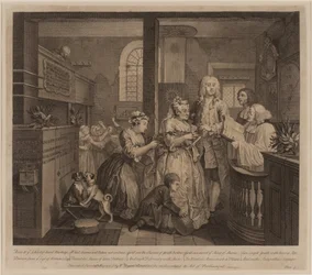 El Progreso de un Libertino, Placa 5