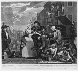 Arrestado por Deudas, lámina V de 