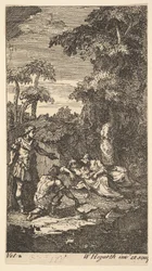 Cassandra, frontispicio, vol. 2, 1725