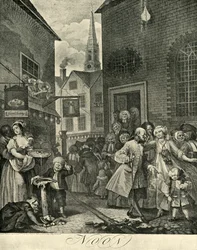 Covent Garden al mediodía, 1738, 1925