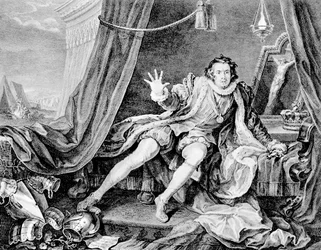 David Garrick como Ricardo III