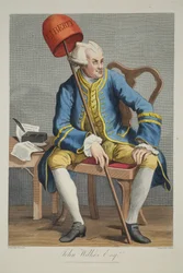 John Wilkes Esq., ilustración de 