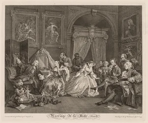 Matrimonio a la moda: La escena del tocador