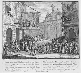 Mascaradas y óperas, Burlington Gate, 1724