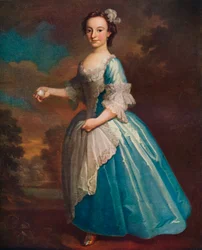 Miss Elizabeth Hatch, por William Hogarth