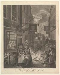 Noche Los cuatro momentos del día, 25 de marzo de 1738