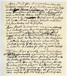 Notas de William Hogarth, c1751