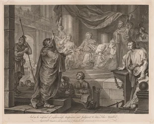 Pablo ante Félix Gran Placa, 1752