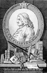Retrato del novelista y dramaturgo Henry Fielding 1707-1754, 1762